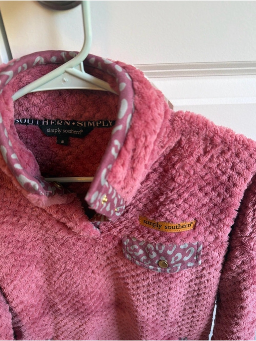 Simply Southern Cozy Plush Pullover Sweater - Dusty Rose - Picture 2 of 5